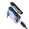 Baseus Qiyin AUX vevő Bluetooth 5.0 Black WXQY010001