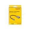 DeLock External USB-C Hangkártya 67071