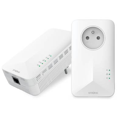 Strong Powerline Wi-Fi 1000 V2 Powerline Adapter Kit POWERL1000WFDUOFRV2 Strong Powerline Wi-Fi 1000 V2 Powerline Adapter Kit POWERL1000WFDUOFRV2
