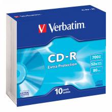Verbatim DataLife CD-R 80 52x slim tok 10db/cs (10-es c&iacute;mke) 43415