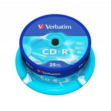 Verbatim DataLife CD-R 80 52x 25db/henger (25-&ouml;s c&iacute;mke) V43432