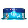 Verbatim CD-R 80 52x 25db/henger (25-ös címke) 43439