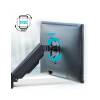 Advance ErgoMounts Xtrem 17"-45" Monitor Console Black ADV-ARM1XL