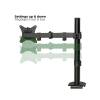 Advance XtendMounts Single 17"-32" Monitor Console Black ADV-ARM11F