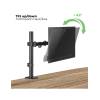Advance XtendMounts Single 17"-32" Monitor Console Black ADV-ARM11F