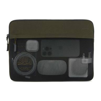 Pipetto Expand Sleeve bag for MacBook Pro 14/Air 13.6 Dark Green P077-142-X Pipetto Expand Sleeve bag for MacBook Pro 14/Air 13.6 Dark Green P077-142-X