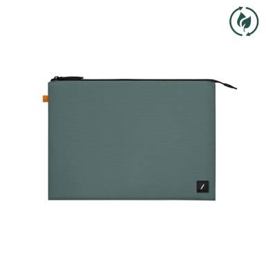 Native Union WFA Stow Lite Sleeve case for Macbook 16" Slate Green STOW-LT-MBS-SLG-16