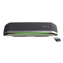 Poly Plantronics Sync 40+ USB-A/USB-C + BT600 Conferencing Speaker Black/Silver 218765-01