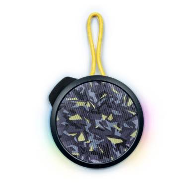 Bigben Interactive Party Nano Bluetooth Speaker Yellow/Camo PARTYBTIPNANOCBKY Bigben Interactive Party Nano Bluetooth Speaker Yellow/Camo PARTYBTIPNANOCBKY