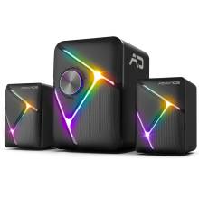 Advance Soundphonics 11W RMS RGB Bluetooth Speaker Black SP-5200