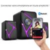 Advance Soundphonics 11W RMS RGB Bluetooth Speaker Black SP-5200