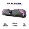 Advance SP-230 Soundphonics 6W RMS RGB Bluetooth Speaker Black SP-230