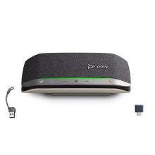 Poly Plantronics Sync 20+M Bluetooth Speaker USB-C/A Adapter Black B95VLAA#AC3