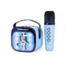 OTL Technologies Bluey PopSing LED Light-Up Bluetooth Karaoke Speaker & Microphone Blue BL1444