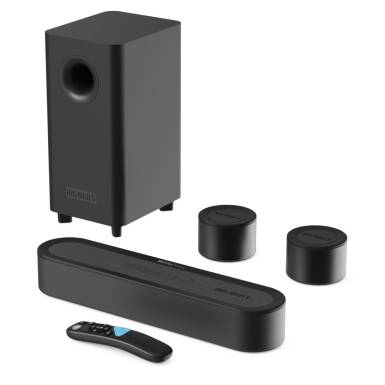 Majority Bowfell Halo Atmos 5.1 Bluetooth Speaker Black 1000003086