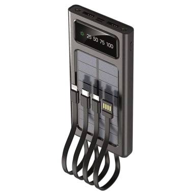 2GO Solar 10000mAh PowerBank Black 797371 2GO Solar 10000mAh PowerBank Black 797371