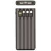 2GO Solar 10000mAh PowerBank Black 797371