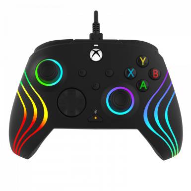 PDP Xbox Series X/S & PC USB Gamepad Black Afterglow Wave 049-024