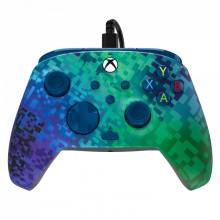 PDP Xbox Series X/S & PC USB Gamepad REMATCH Glitch Green 049-023-GG
