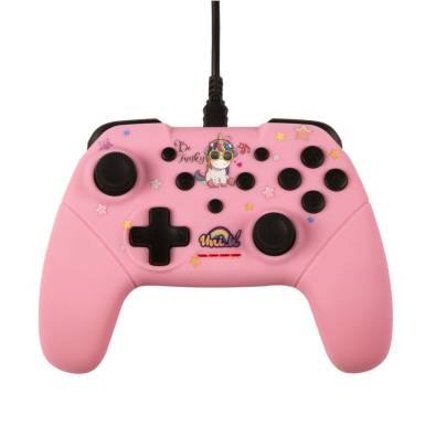 KONIX Unik Be Funky USB Gamepad Pink KX-UNIK-SW-PAD-FUNKY KONIX Unik Be Funky USB Gamepad Pink KX-UNIK-SW-PAD-FUNKY