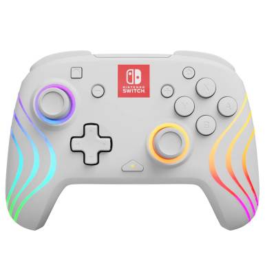 PDP Afterglow Wave Wireless Controller for Nintendo Switch White 500-238-WH PDP Afterglow Wave Wireless Controller for Nintendo Switch White 500-238-WH