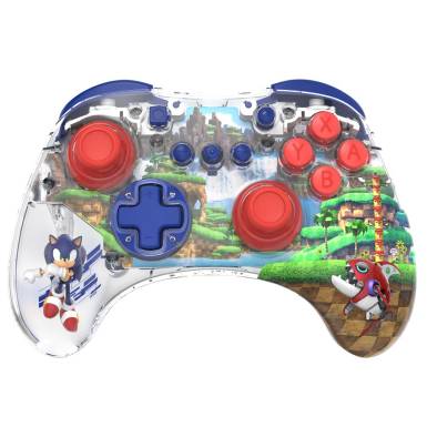 PDP Nintendo Switch REALMz Bluetooth Gamepad Sonic Green Hill Zone 500-234-SON