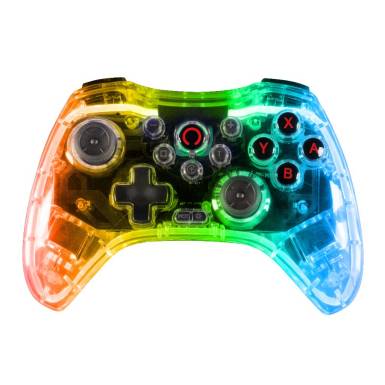 KONIX Crystal Wireless Gamepad Transparent KX-SW-GP-CRYSTAL