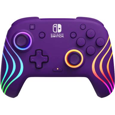 PDP Afterglow Wave Wireless Controller for Nintendo Switch 2 Purple 500-252-PR PDP Afterglow Wave Wireless Controller for Nintendo Switch 2 Purple 500-252-PR