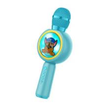 OTL Technologies Mancs Őrj&aacute;rat PopSing LED Karaoke Microphone Blue PAW263