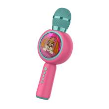 OTL Technologies Mancs Őrj&aacute;rat Skye PopSing LED Karaoke Microphone Pink PAW310