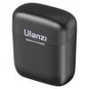 Ulanzi J11 vezeték nélküli Lavalier mikrofon 1 mikrofon és 1 vevő usb-c csatlakozás Black UL-3134