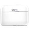 Ulanzi J12 vezeték nélküli Lavalier mikrofon 2 mikrofon és 1 vevő usb-c csatlakozás White UL-3096