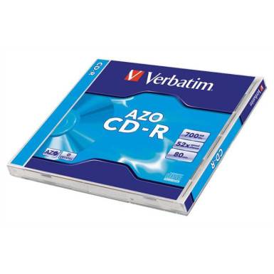 Verbatim CD-R 80 52x Normál tok 1db-os (1-es címke) 43327 Verbatim CD-R 80 52x Normál tok 1db-os (1-es címke) 43327