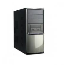 CODEGEN Q3335-A11 Midi Torony 400W Black/Grey 400W.Black/Grey.3x5.25".1x3.5".ATX.2xUsb.Audio.410x182x425mm