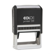 Bélyegző, COLOP, "Printer 55", kék cserepárnával