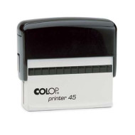 Bélyegző, COLOP, "Printer 45", fekete párnával