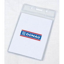 Azonosítókártya tartó, 59x92 mm, hajlékony, függőleges, DONAU
