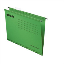 Függőmappa, újrahasznosított karton, A4, ESSELTE "Pendaflex Standard", zöld