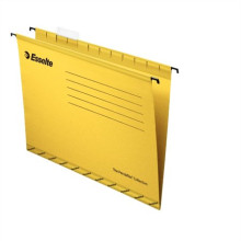 Függőmappa, újrahasznosított karton, A4, ESSELTE "Pendaflex Standard", sárga