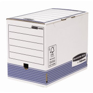 Archiváló doboz, 200 mm, "BANKERS BOX® SYSTEM by FELLOWES®", kék