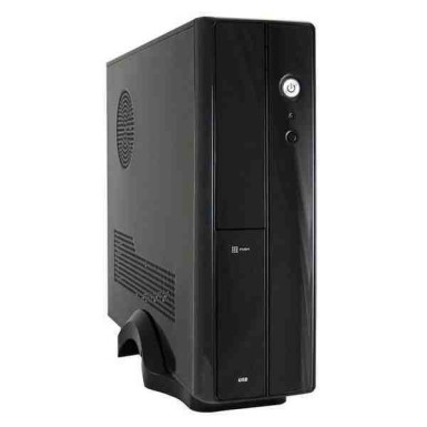 LC Power 1400MI Mini ITX ház 200W LC200SFX 200W.Black.1x5.25".1x3.5".ITX.Audio