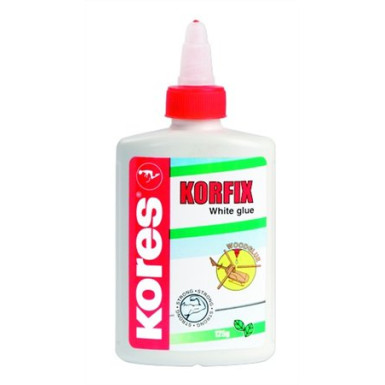 Hobbyragasztó, 125 g, KORES "White Glue"