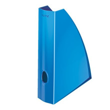 Iratpapucs, műanyag, 60 mm, LEITZ "Wow", metál kék