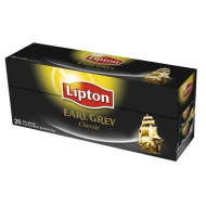 Fekete tea, 25x1,5 g, LIPTON "Earl grey"