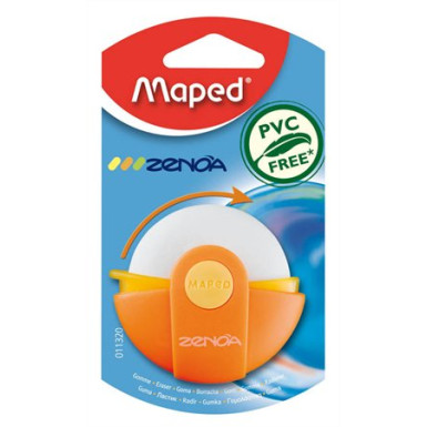 Radír, műanyag tokos, MAPED "Zenoa"