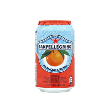 Üdítőital, szénsavas, 0,33 l, SAN PELLEGRINO, vérnarancs