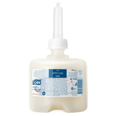 Folyékony szappan, 0,475 l, TORK "Dispenser Soap Liquid Mini Mild", enyhén illatosított