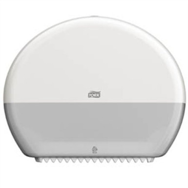 Toalettpapír adagoló, T2 rendszer, TORK "Mini jumbo", fehér