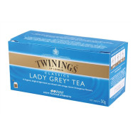 Fekete tea. 25x2 g, TWININGS "Lady grey"