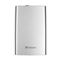 2,5" HDD (merevlemez), 1TB, USB 3.0, VERBATIM, ezüst